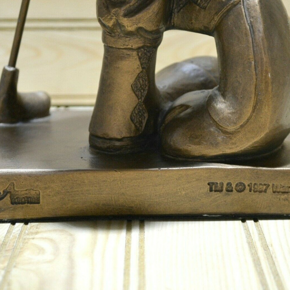 Pro Bugs Bunny 1997 Austin Golf Statue 18” Warner - Picture 7 of 8